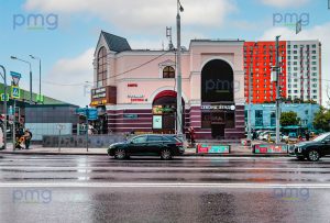 Фасад ТЦ Щелчок с Щёлковского шоссе — продажа торговой недвижимости у метро Щёлковская