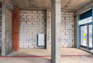 ПСН 45 м² в аренду ЖК Бунинские кварталы, 1 этаж, угловое помещение с витринными окнами и двумя входами