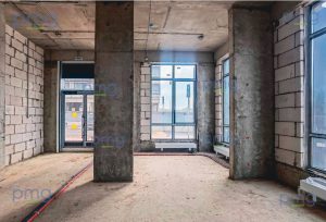 ПСН 45 м² в аренду ЖК Бунинские кварталы, 1 этаж, угловое помещение с витринными окнами и двумя входами