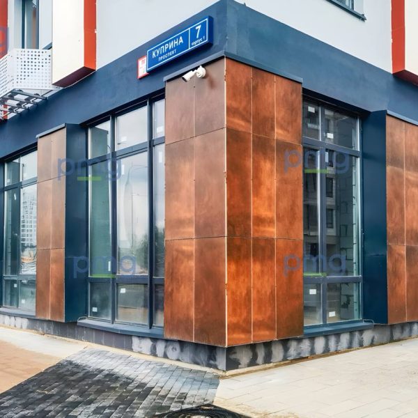 ПСН 92,5 м² в аренду ЖК Бунинские кварталы, 1 этаж, угловое помещение с витринными окнами и двумя входами