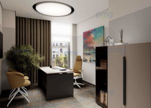 Сервисный офис PMG Онегин Полянка, готовые рабочие зоны