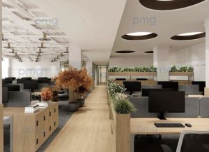 Сервисный офис PMG Онегин Полянка, готовые рабочие зоны